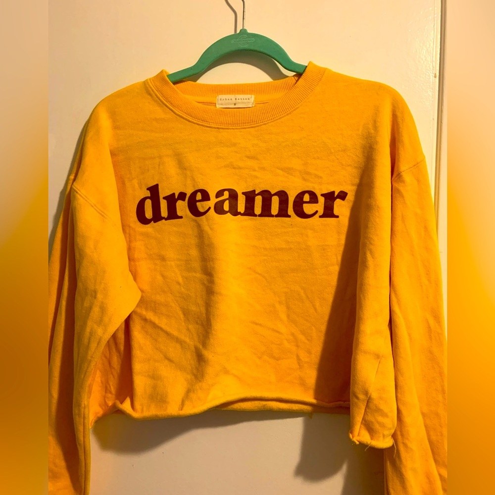 Urban Nation size medium cropped “dreamer” sweatshirt
